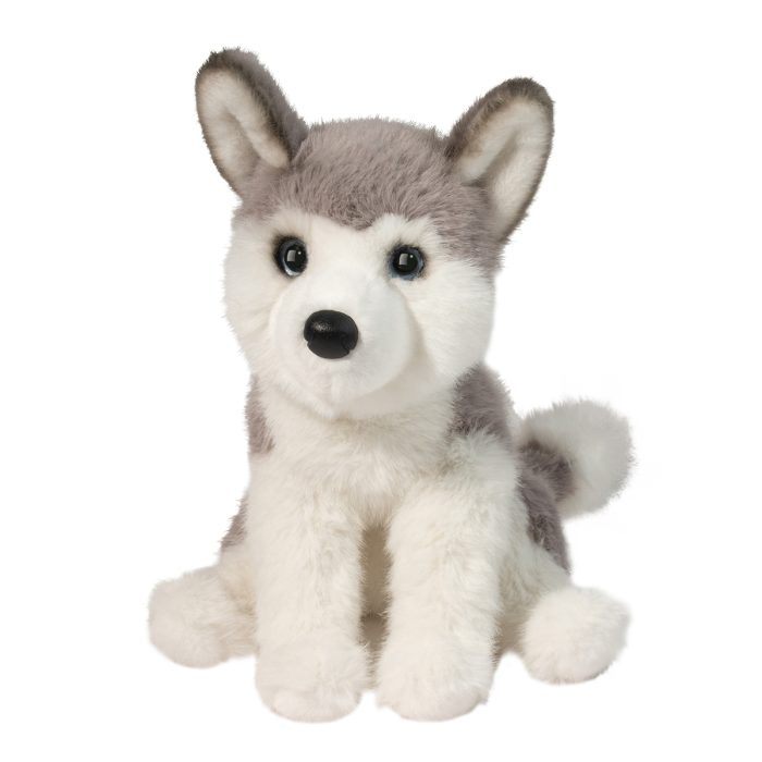Douglas Cuddle Toys - Flurrie Husky soft-Mountain Baby